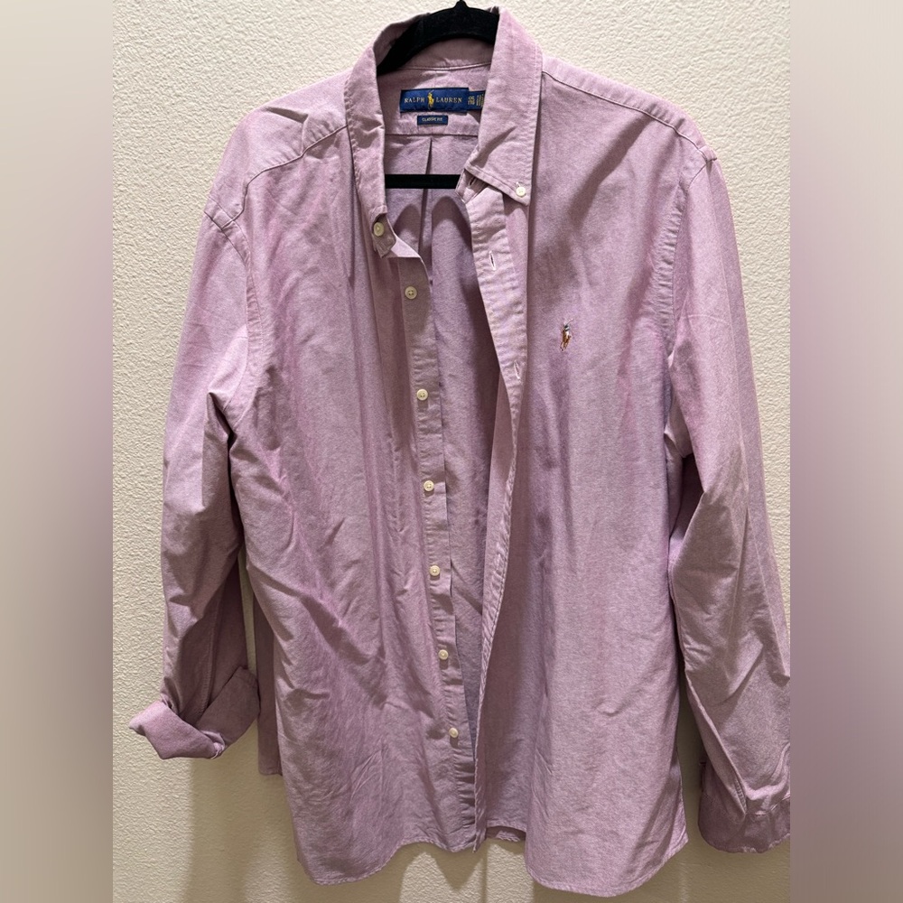 Men Ralph Lauren button down shirt